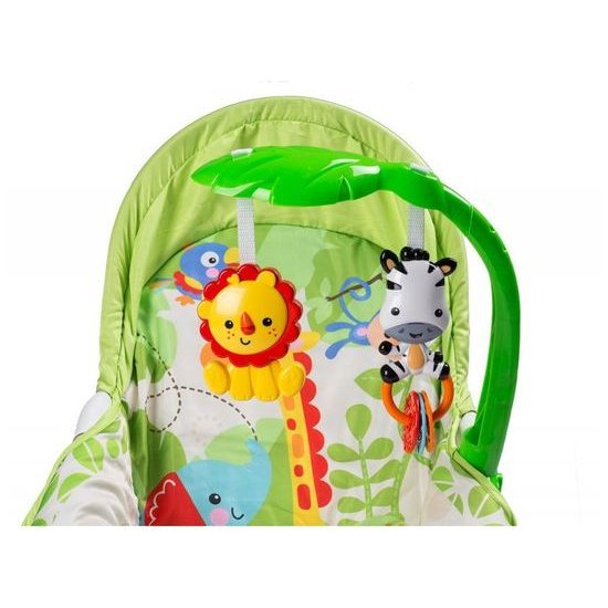 Ecotoys kojenecké lehátko 3v1 s vibracemi a hudbou Animal 4