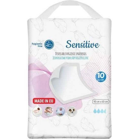 Jednorázové hygienické podložky Akuku Sensitive 10 ks