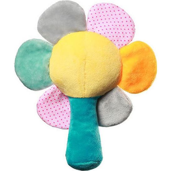 BabyOno Plyšová hračka s chrastítkem Rainbow Flower