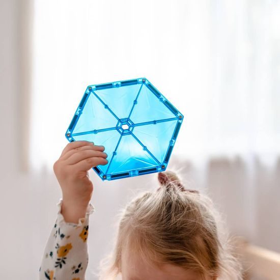 Geometrická sada Connetix Rainbow Geometry pack 30ks