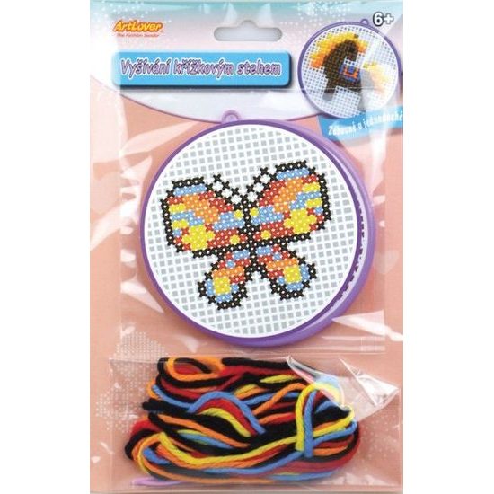 Vyšívání křížkovým stehem - mix 6 druhů