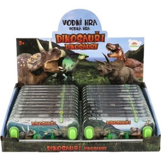 Vodní hra hlavolam - dinosaurus - mix 4 druhy