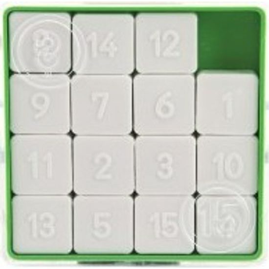 Hra 15 hlavolam přesouvačka