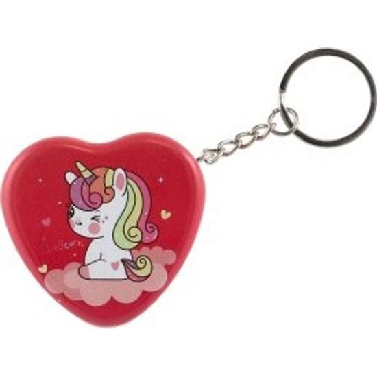 Přívěsek/Krabička srdce, jednorožec - mix barev