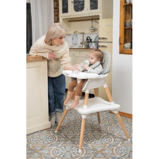 Jídelní židlička TUVA DARK GREEN