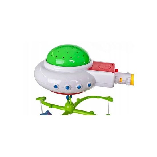 Doris kolotoč nad postýlku s projektorem Crib Bell
