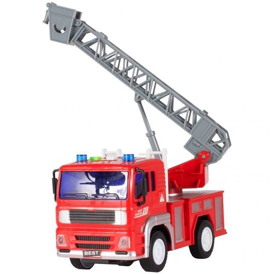 Dětské požární auto se světly a zvuky City Service 1:20