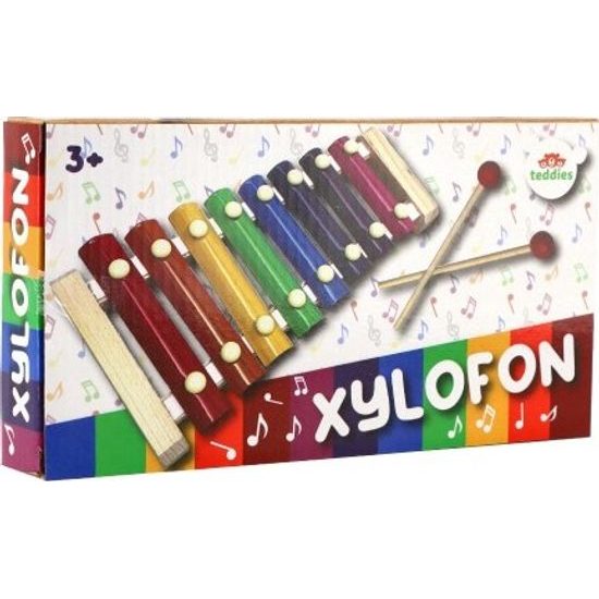 Xylofon s paličkami