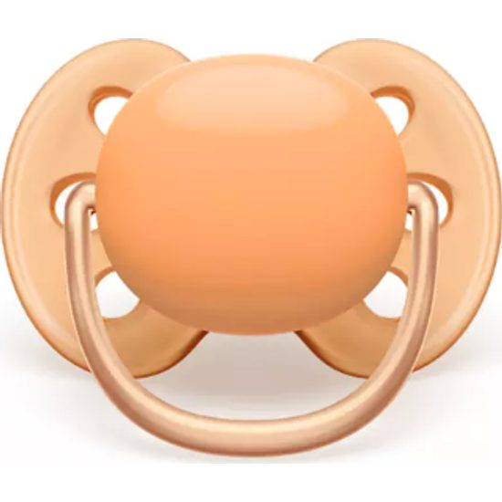 Dětský dudlík soft Philips Avent 0-6m Zelená/oranžová