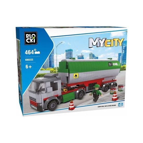Blocki MyCity stavebnice cisterna 464 dílků