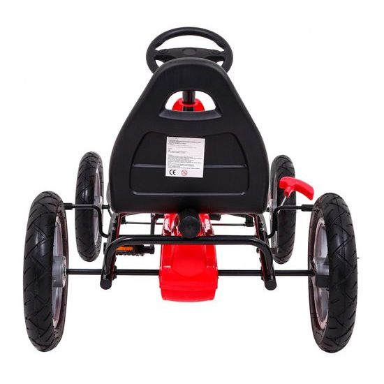 Dětská šlapací motokára Formule Star červená