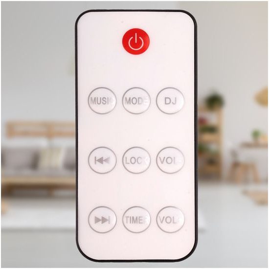 Kolotoč nad postýlku s melodiemi, projektorem a dálkovým ovládáním Veverka