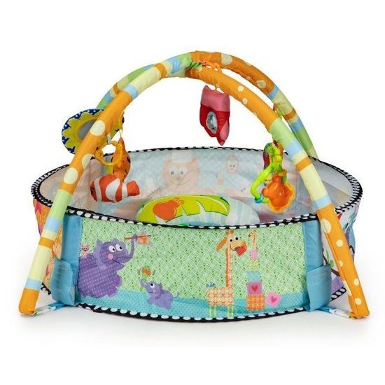 Ecotoys hrací deka 3v1 se 30 míčky Funny Ocean