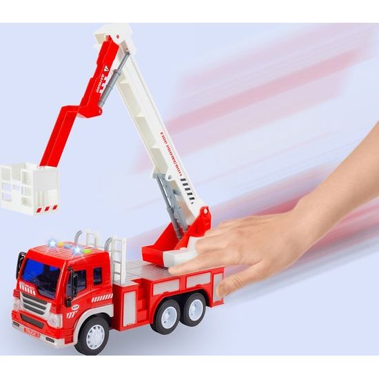 Dětské požární auto se světly a zvuky City Service 1:16