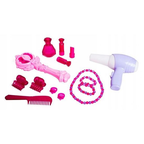 Doris dětský toaletní stoleček Magické zrcadlo fialový