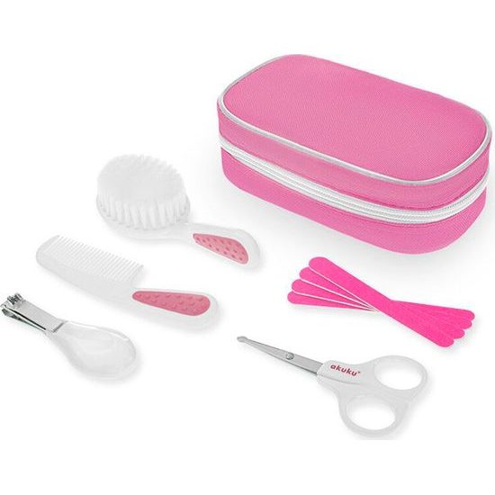 Dětská sada na manikúru Akuku růžová
