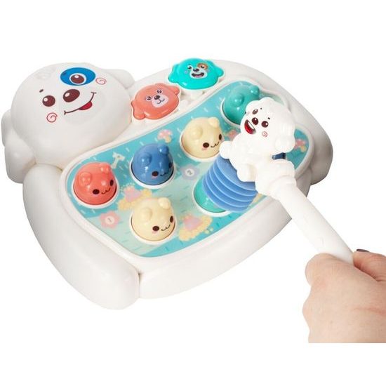 Interaktivní zatloukání míčků pro nejmenší Hamster Game