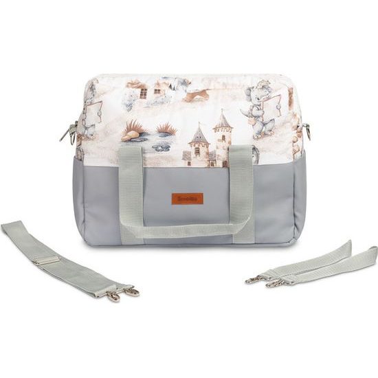 Taška na kočárek Dráček, jeans