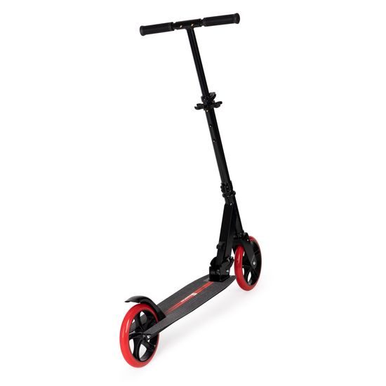 Ecotoys dětská skládací koloběžka s hliníkovým rámem Black Scooter