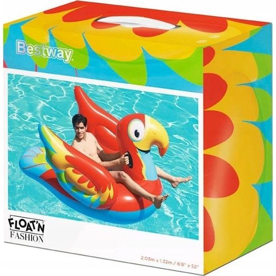 Nafukovací sedátko Bestway 41127 Papoušek 230 cm x 180 cm