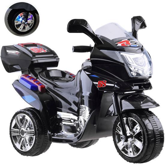 Dětská elektrická tříkolka Speed Star černá