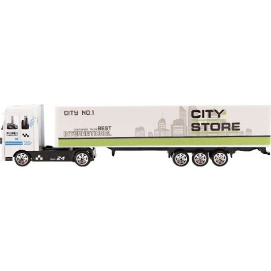 Kamion s návěsem - mix 4 barvy