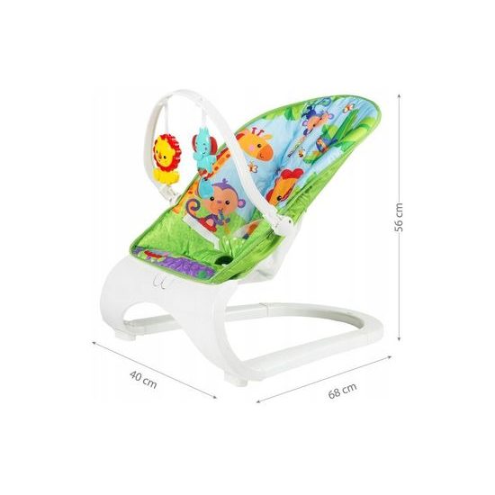 Ecotoys kojenecké lehátko 3v1 Animal 6