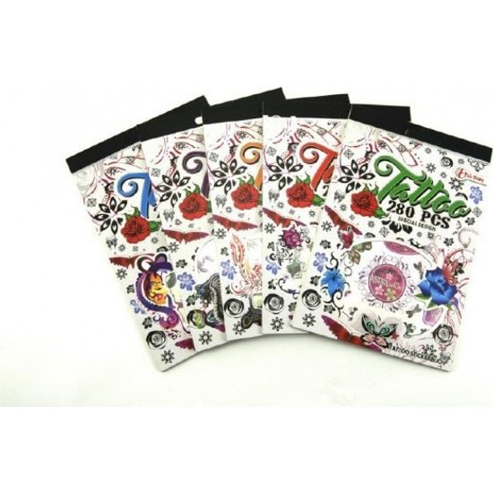 Tetování barevné 280ks v bloku