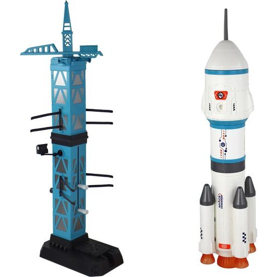 Vesmírná sada s raketou 15 prvků