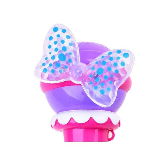 ROZBALENO Majlo Toys dětský karaoke mikrofon s nahráváním se světly First Voice růžový