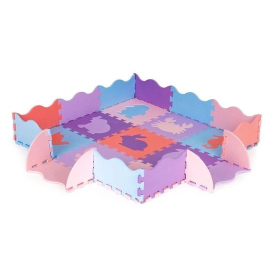 IPlay penová puzzle hracia deka Animal Play Mat