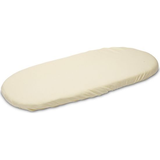 Prostěradlo do kočárku Jersey krémové