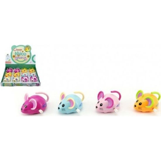 Myš na klíček - mix 4 barvy