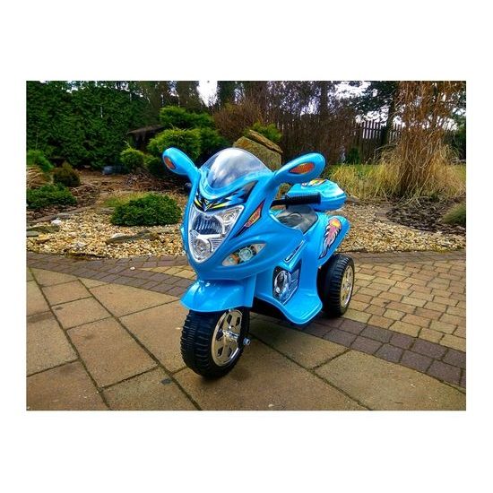 Elektrická tříkolka Racing Blue