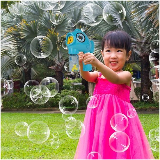 Dětský bublifuk Bubble Fish modrý