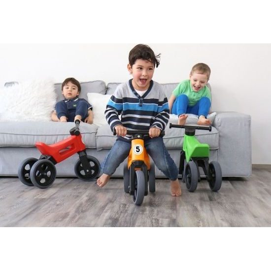 Odrážedlo FUNNY WHEELS Rider Sport zelené 2v1