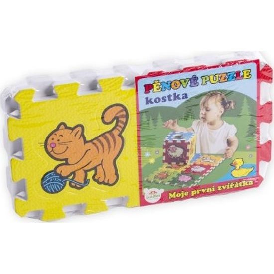 Pěnové puzzle - Moje první zvířátka - 6ks
