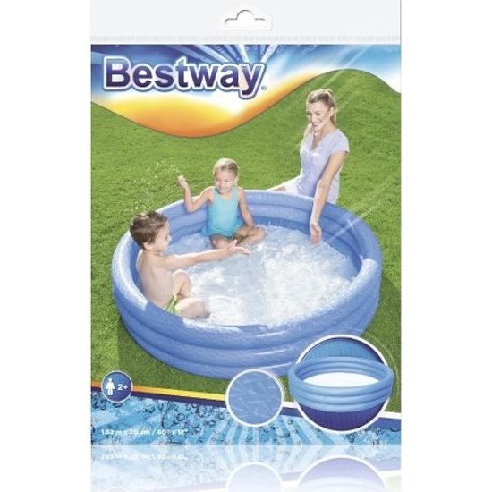 Bazén nafukovací 3 komory - mix barev