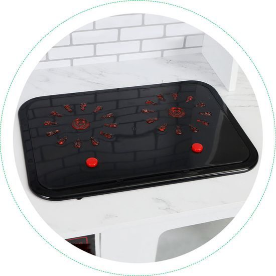 Ecotoys dětská dřevěná kuchyňka se zvuky a LED efekty House Kitchen