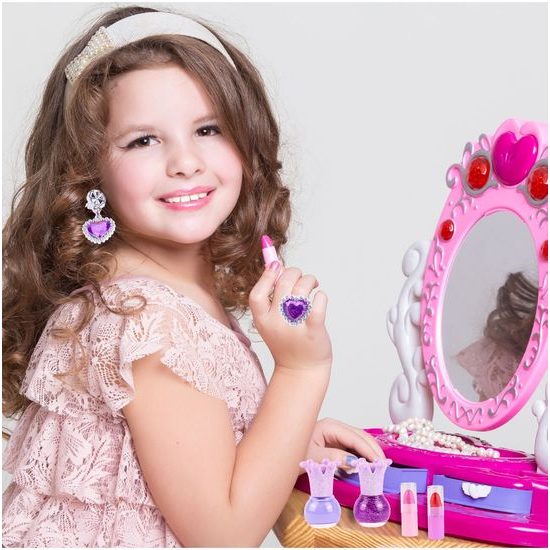 Dětská kosmetická sada v taštičce Glamour Beauty