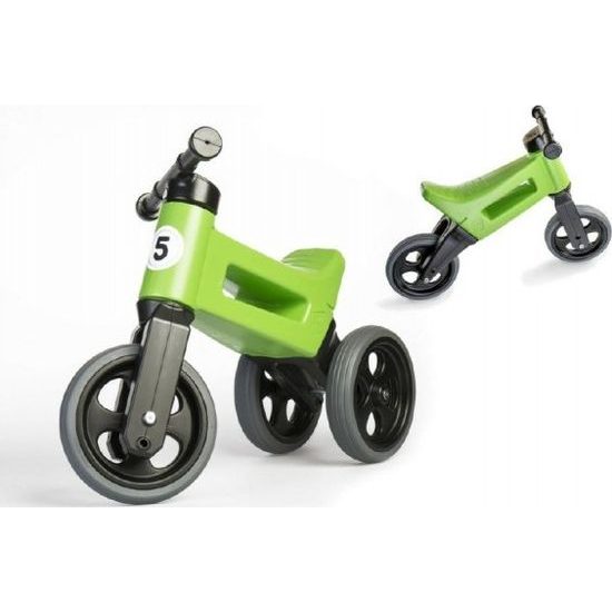 Odrážedlo FUNNY WHEELS Rider Sport zelené 2v1