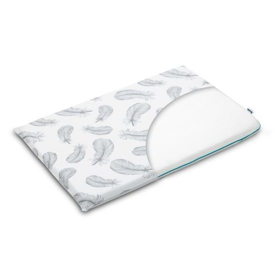 Polštář do postýlky Memory bílý