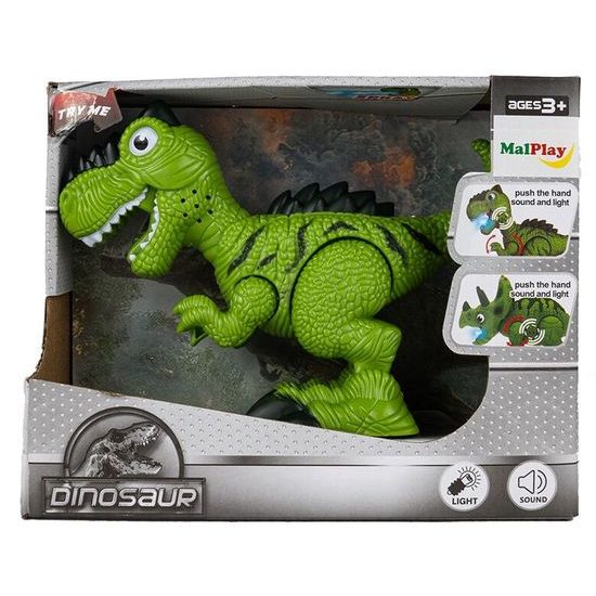 Interaktivní dinosaurus se světlem a zvuky T-Rex