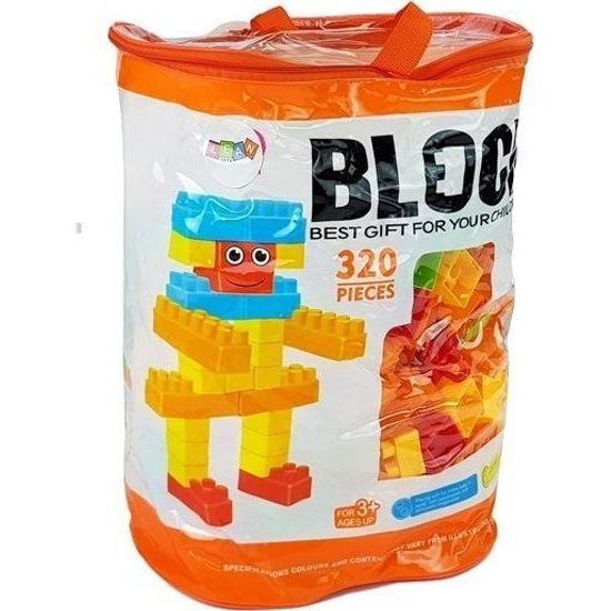 Velká sada stavebních kostek 320ks