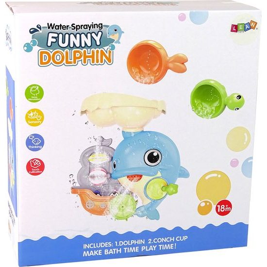 Hračka do vany - kolotoč delfín
