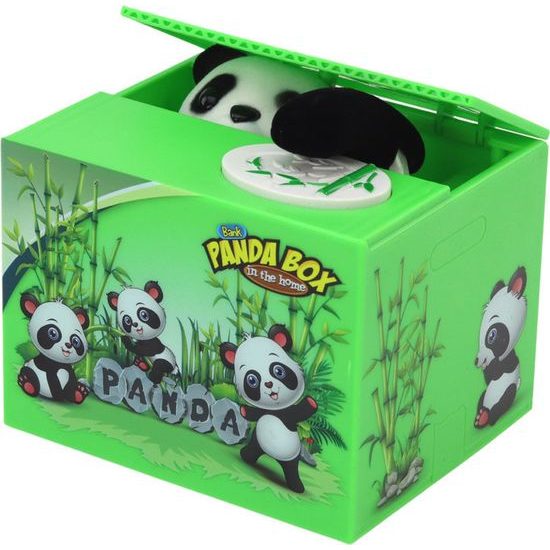 Pokladnička Panda, zelená
