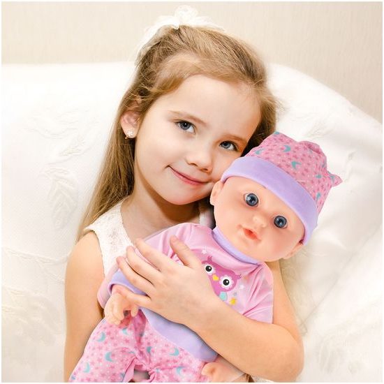 Interaktivní panenka s příslušenstvím Baby Dream 31 cm