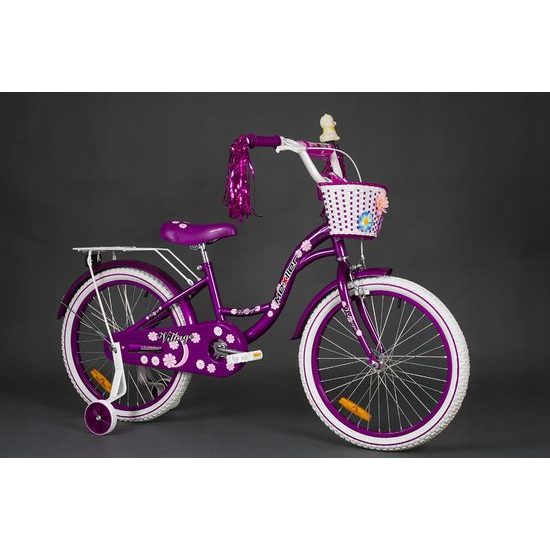 Mexller dětské kolo Village 20" fialová