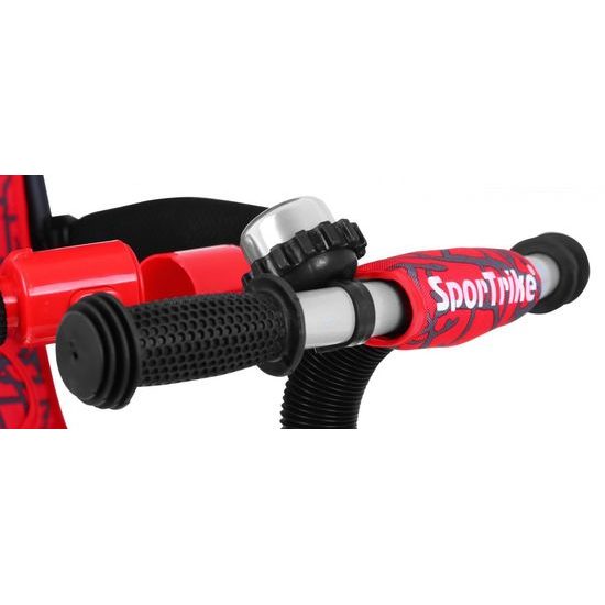 Majlo Toys dětská tříkolka Storm s gumovými koly červená