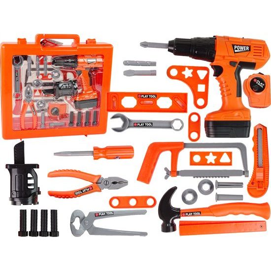 Dětská sada pro kutily oranžová